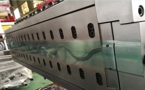 PC PET Corrugated Sheet Extrusion Line