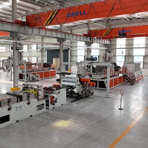 PET sheet  extrusion line