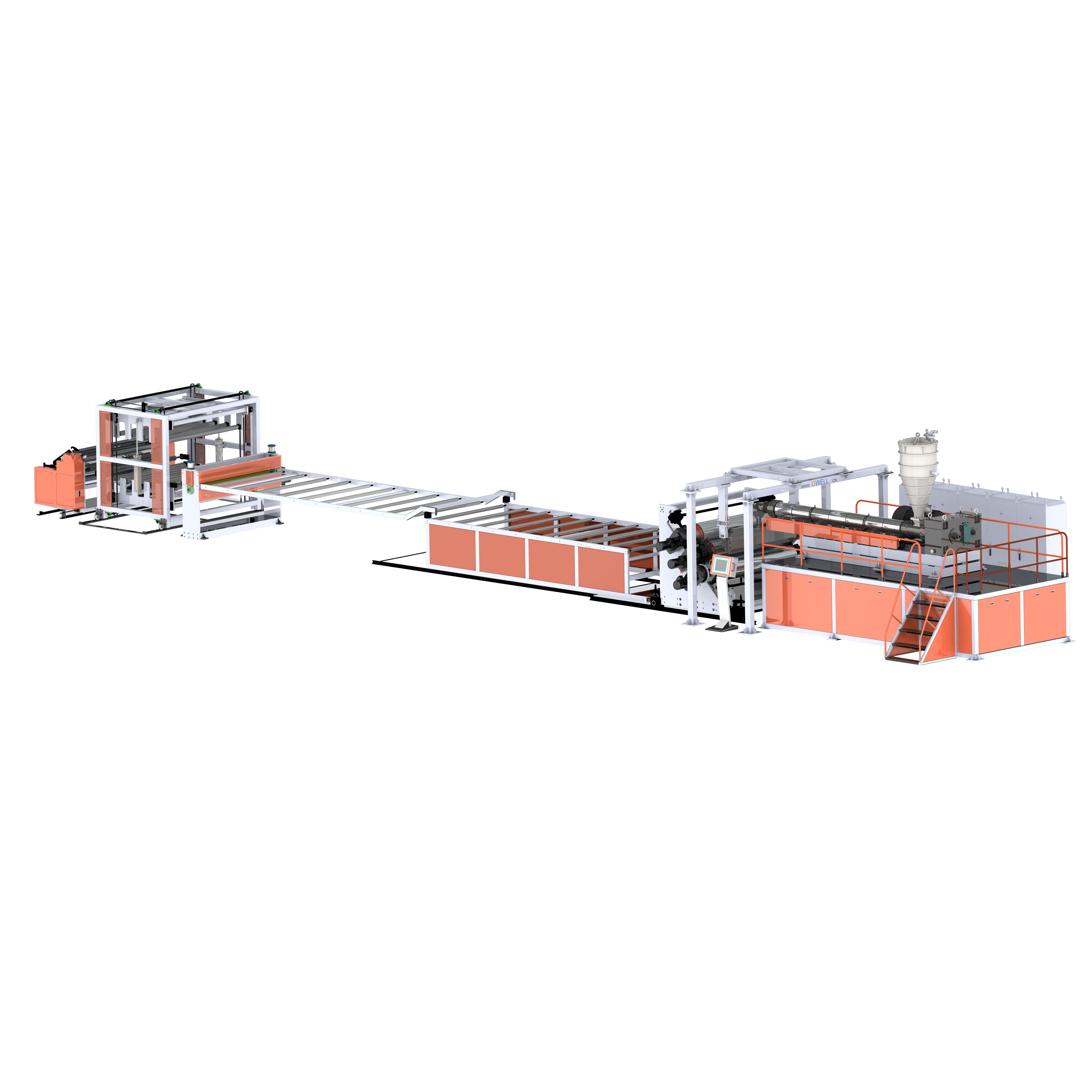 PVC Sheet Extrusion Line