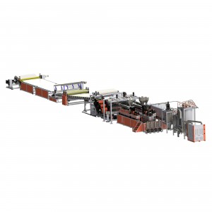 PC PMMA sheet extrusion line