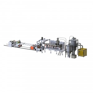 PET sheet  extrusion line